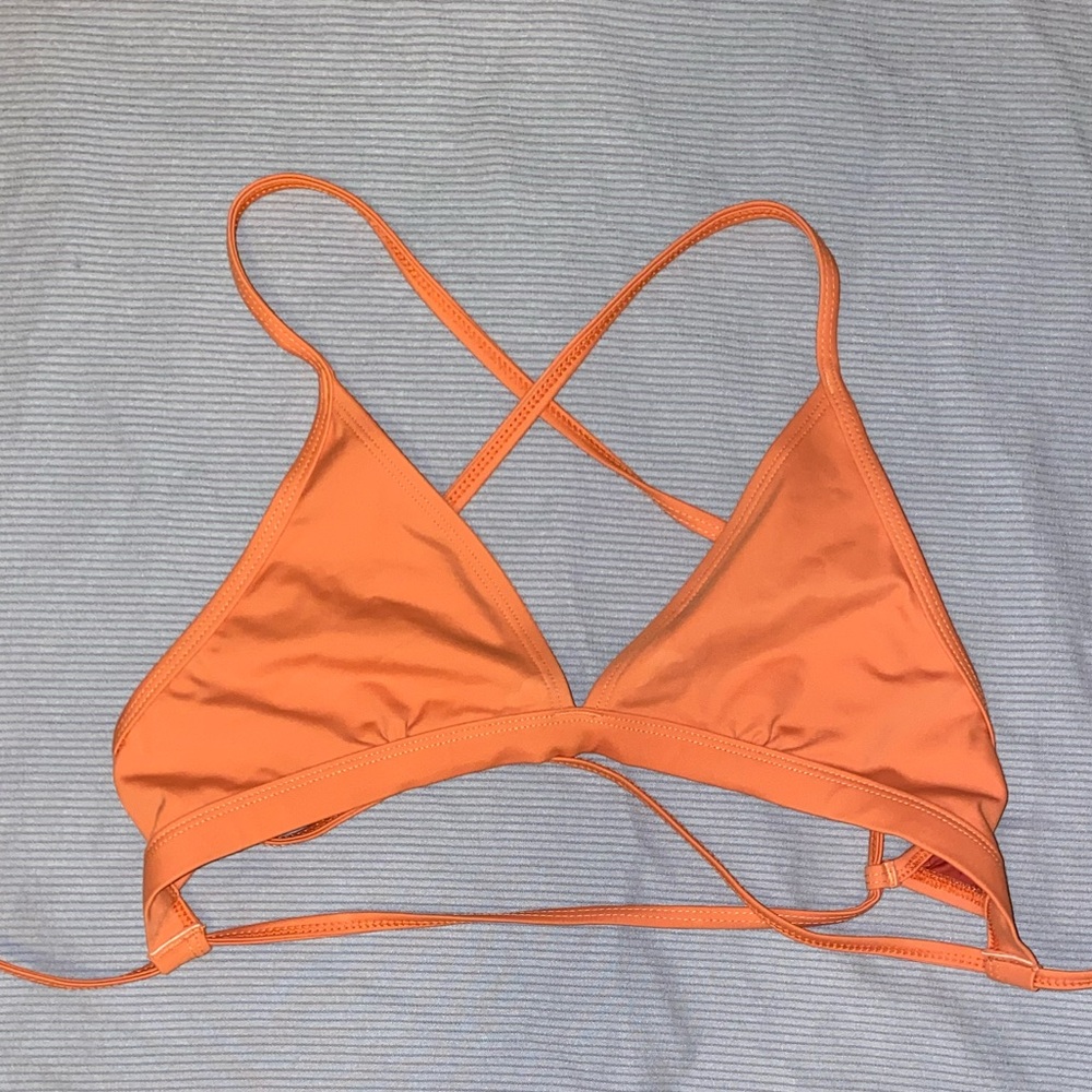 Jolyn Orange Teresa Bikini Top